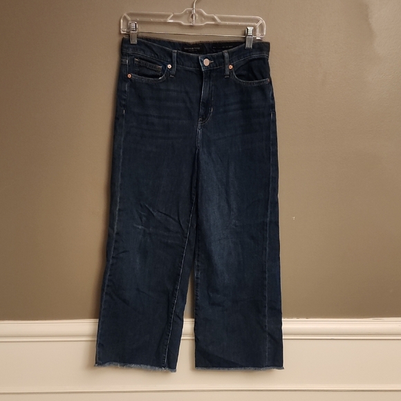 Banana Republic Denim - Banana Republic Dark Blue Flare Jeans